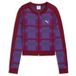 PUMA Gebreid vest 'T7' smoky blue / lavendel / donkerlila / donkerrood