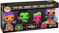 Funko Pop Movies : Guardians of the Galaxy Vol. 2 4-Pack (Noir Lumineux)