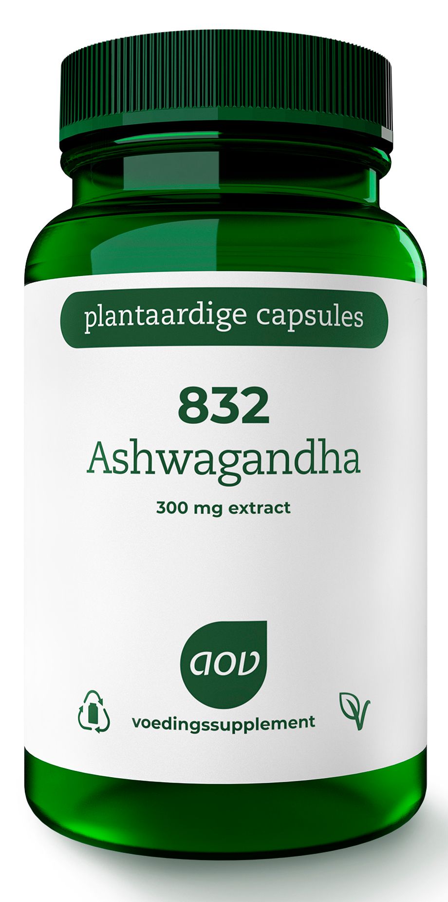 AOV 832 Ashwagandha Vegacaps - 8715687708324