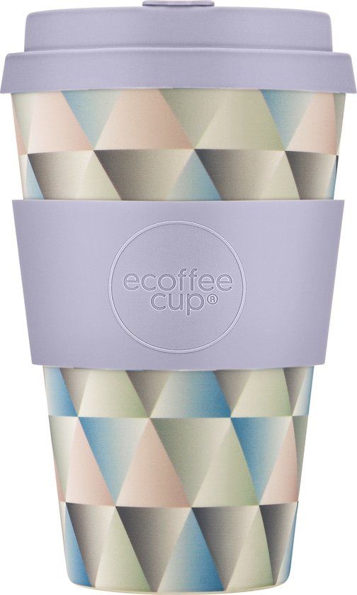Ecoffee Cup Koffiebeker to Go 400 ml - Lichtgrijs
