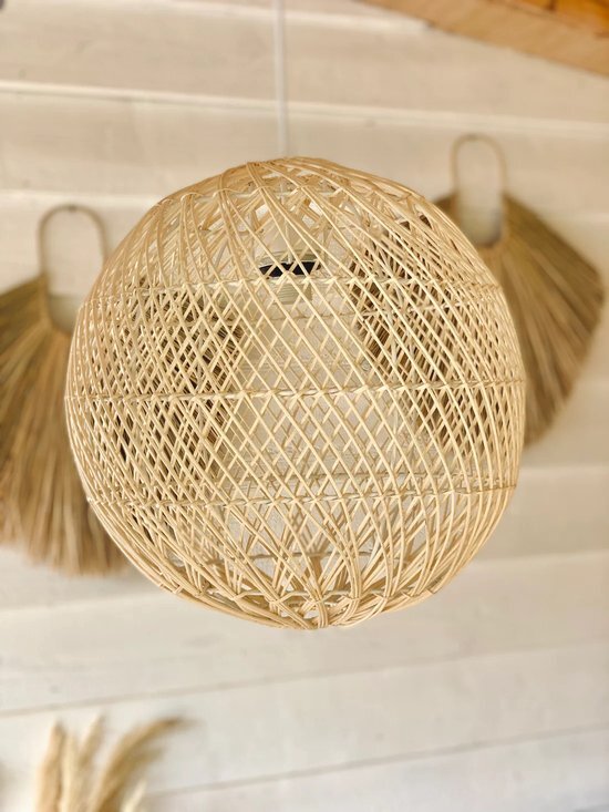 Stijl5 - Rotan Lamp Sand - Hanglamp - Scandinavisch - Beach - Ibiza