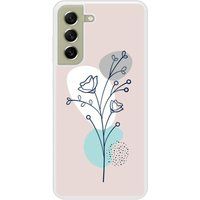 Samsung Beschermende siliconen case compatibel met Galaxy S21 FE Summer Sprig