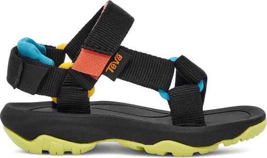 Teva T HURRICANE XLT 2 Kinderen Wandelsandalen - Zwart/Geel - Maat 19