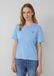 s.Oliver T-shirt met korte mouw en ronde hals in arctic blue