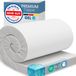 ELONEO Mousse à mémoire Gel Topper 200x200 cm – 8 cm Haut – Matelas topper en mousse à mémoire avec housse en mesh 3D & sangles d'angle