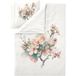LIVARNO® Parure de lit en satin, 240 x 220 cm (Arbre à fleurs/blanc)