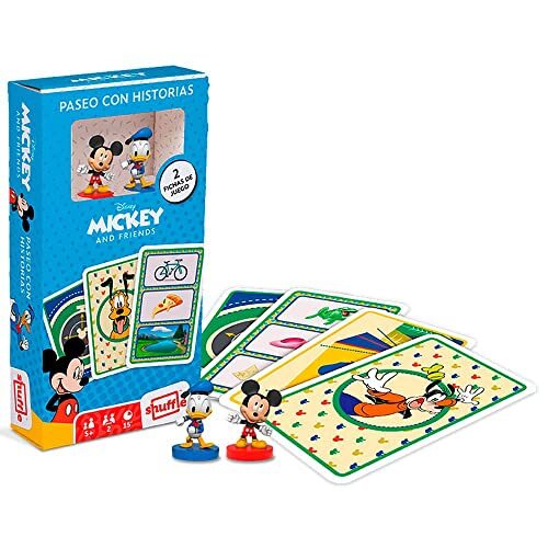 Shuffle - Disney Mickey and Friends verhalen kaartspel, meerkleurig (136463)