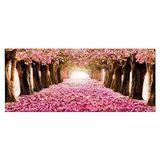 Homemania Afbeelding boom natuur en landschappen voor woonkamer, slaapkamer, meerkleurig, 70 x 3 x 100 cm, HM20KNV70 x 100 – 57, polyester, hout