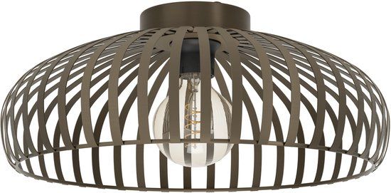 Eglo Mogano 3 Plafondlamp - E27 - Ø 43 cm - Brons - Staal
