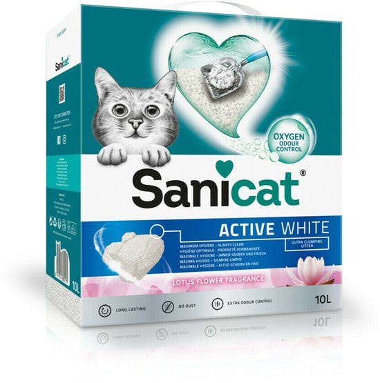 Sanicat Active Wit Lotusbloem 10 liter