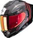 Scorpion EXO-1500 Carbon Zity Black Red Integraalhelm Maat S