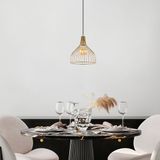 Merkloos Asir - Kroonluchter - Goud - 25 x 25 x 123 cm
