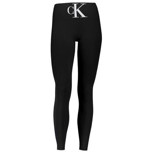 Calvin Klein Legging met Logo Zwart