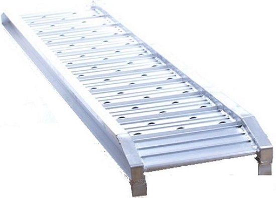 Huismerk Oprijplaten 1,8 ton 247cm (2 stuks) - Zilver