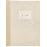 Notizbuch Rico Design Notizbuch S, Punkte, Gold