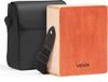VEVOR Cajon Box Drum Houten Drumbox Gitaarsnaren Reistas 230x100x280mm Rood