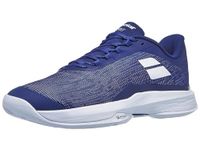 Babolat Jet Tere 2 All Court Men Babolat, tennisschoenen voor heren, Jet Tere All Court, grip, demping, Active Flexion-technologie, ademende Ortholite-zool, Frans merk, Mombeo Blue, EU 42 heren
