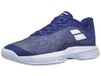 Babolat Jet Tere 2 All Court Men Babolat, tennisschoenen voor heren, Jet Tere All Court, grip, demping, Active Flexion-technologie, ademende Ortholite-zool, Frans merk, Mombeo Blue, EU 42 heren