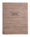 Lacor 28502 Vermeer Collection Menu Holder A5 190 x 235 mm Light Brown