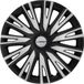 Michelin Wieldoppen 16 inch - Zilver en Zwart - 4 stuks