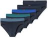 Schiesser 5PACK Rio-Slip - 95/5 Multipacks Onderbroek - donkerblauw