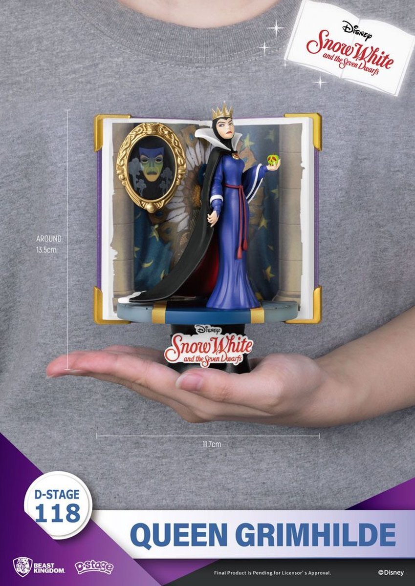 Beast Kingdom Disney Book Series D-Stage PVC Diorama Grimhilde 13 cm