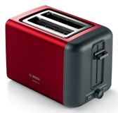 Bosch TAT3P424DE Grille-pain - Noir/Rouge