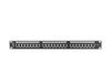 Lanberg Panneau de brassage PPS6-1024-B 24 ports blindé Cat.6 1U Noir