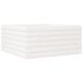 VidaXL Plantenbak 50x50x23 cm Massief Grenenhout Wit