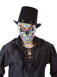 Rubies Katrin Skull masker voor volwassenen, skeletmasker Day of the Doden, officiële Rubies voor Halloween, carnaval en feestjes