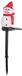 Lampe de jardin solaire bonhomme de neige, LED, étanche, pour extérieur