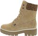 Rieker Z9430 veterlaarzen voor dames, Beige, 37 EU