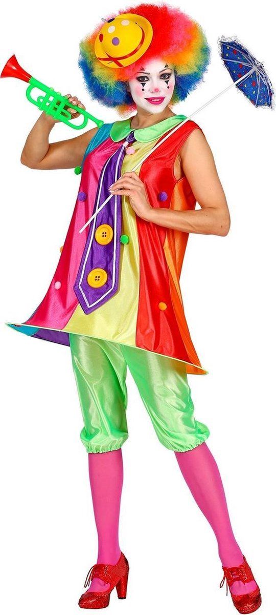 Widmann Clown Kostuum | Vrouw | Medium | Carnaval