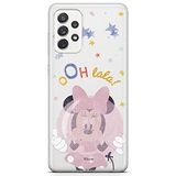 ERT GROUP mobiel telefoonhoesje voor Samsung A72 5G origineel en officieel erkend Disney patroon Minnie 046 optimaal aangepast aan de vorm van de mobiele telefoon, gedeeltelijk bedrukt