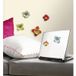 Fleurs 3D Autocollants Fleurs 3D Repositionnables (23 Autocollants)