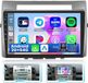 Merkloos 2G/64GB Android Autoradio 2DIN 9 inch Touchscreen voor Toyota Corolla Verso 2004-2009 met CarPlay, Android Auto, Navi, GPS, WiFi, Bluetooth en Achteruitrijcamera