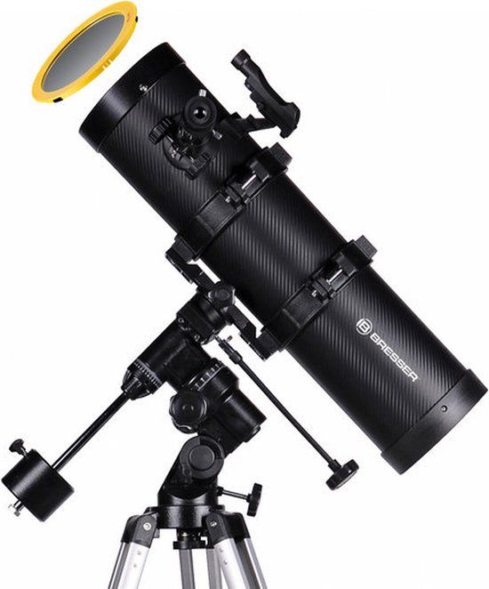 Bresser Spica 130/650 EQ3 - Reflector Telescope with Smartphone Adapter