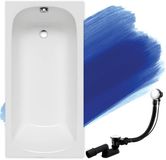 Badland CLASSIC ligbad 130 x 70 cm wit