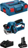 BOSCH Rabot GHO 12V-20 (1 x 6,0 Ah + GAL12V-40 + L-Boxx 136)