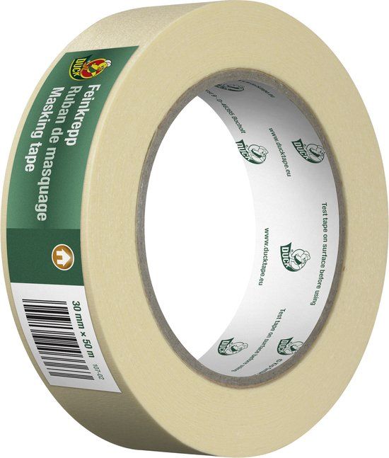 Duck tape – masking basic – 30 mm x 50 m – 3 stuks