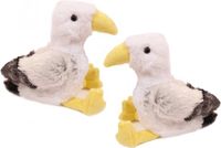 Pia Soft Toys Knuffeldier Meeuw - 2x - 20 cm