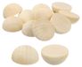 Omgoods - Set de 30 Demi-Sphères en Bois pour Projets Créatifs