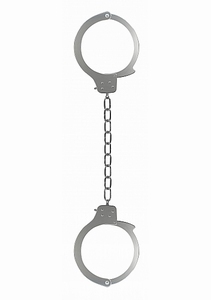 Ouch! Prison Legcuffs Metal (308gram