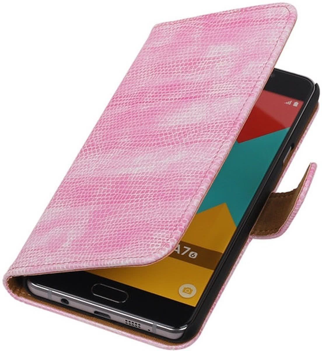 Best Cases Roze Mini Slang Booktype Samsung Galaxy A7 2016 Wallet Cover