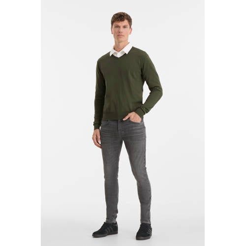 Anytime skinny jeans lichtgrijs
