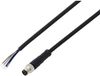 TRU COMPONENTS TC-13752040 Aansluitkabel M8 x 1 Aantal polen (sensoren): 5 Stekker, recht 2 m 1 stuk(s)