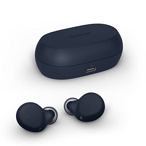 Jabra Elite 7 Active in-ear Bluetooth-oordopjes - draadloze sport oordopjes met ShakeGrip voor de ultieme pasvorm en aanpasbare actieve ruisonderdrukking - marineblauw