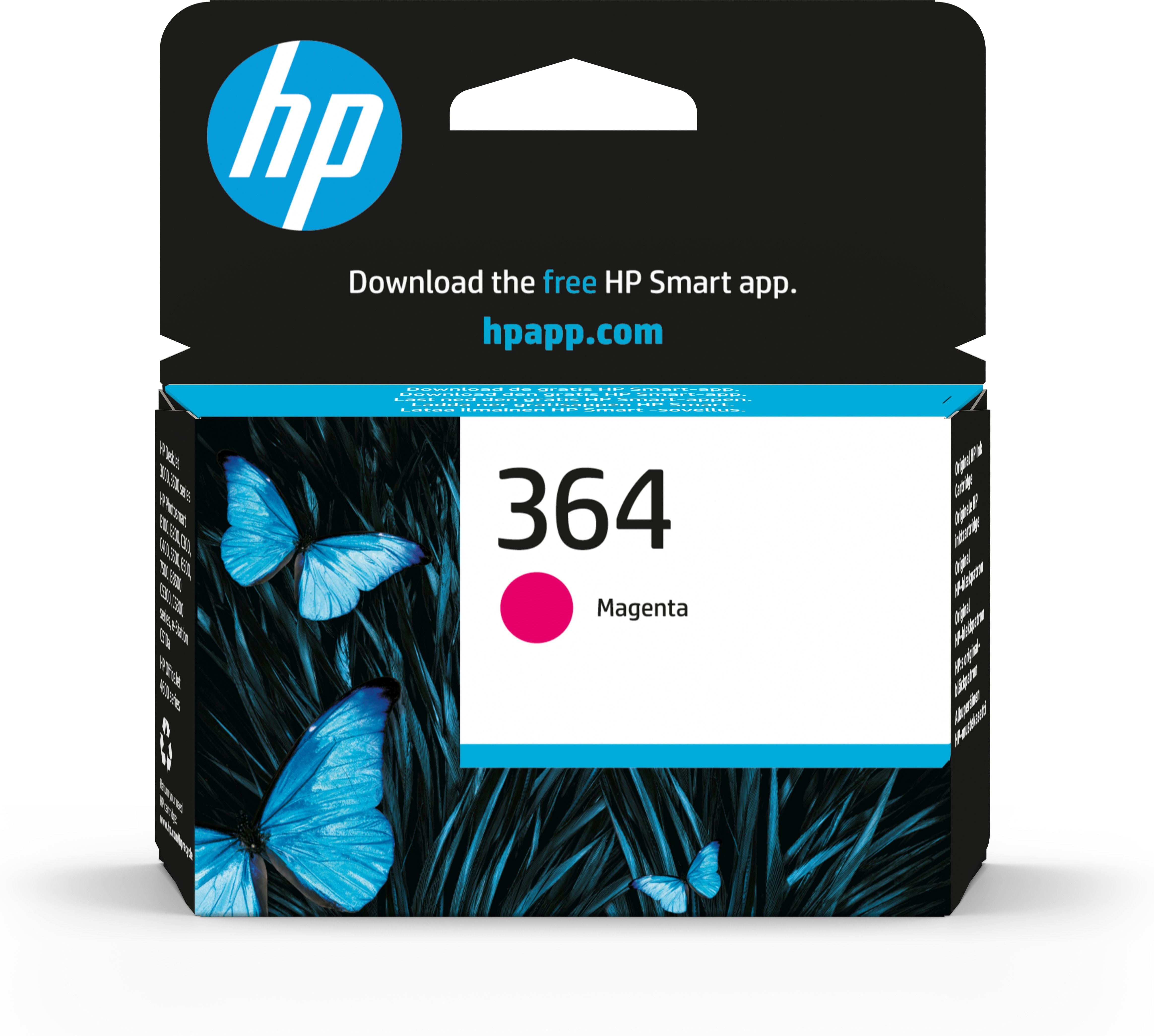 HP 364 Original Magenta Ink Cartridge