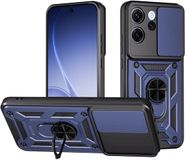 Techsuit Hoesje geschikt voor Oppo Reno15 F/FS - Camshield Back Cover - Blauw