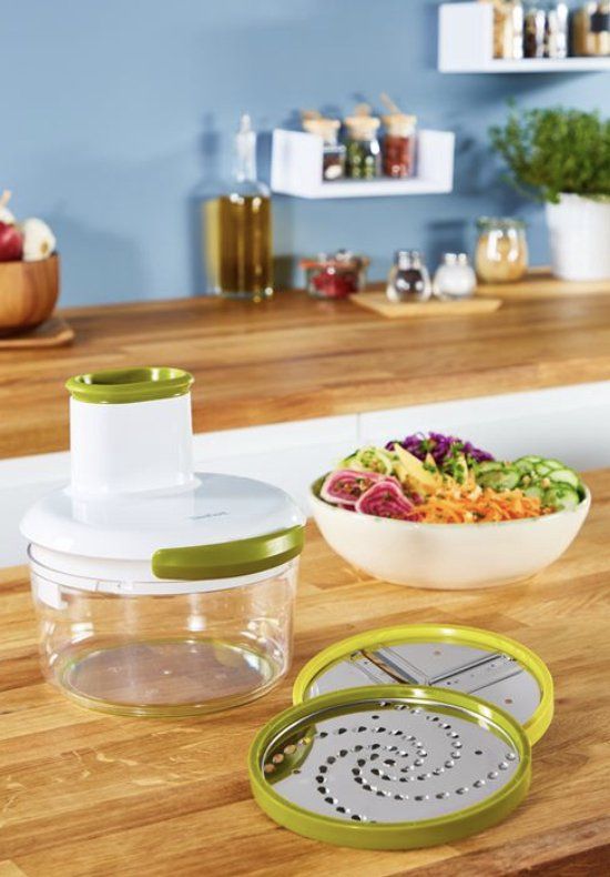 Tefal Handmatige Raspmachine - 5 seconden - K1659004 - Wit en Groen
